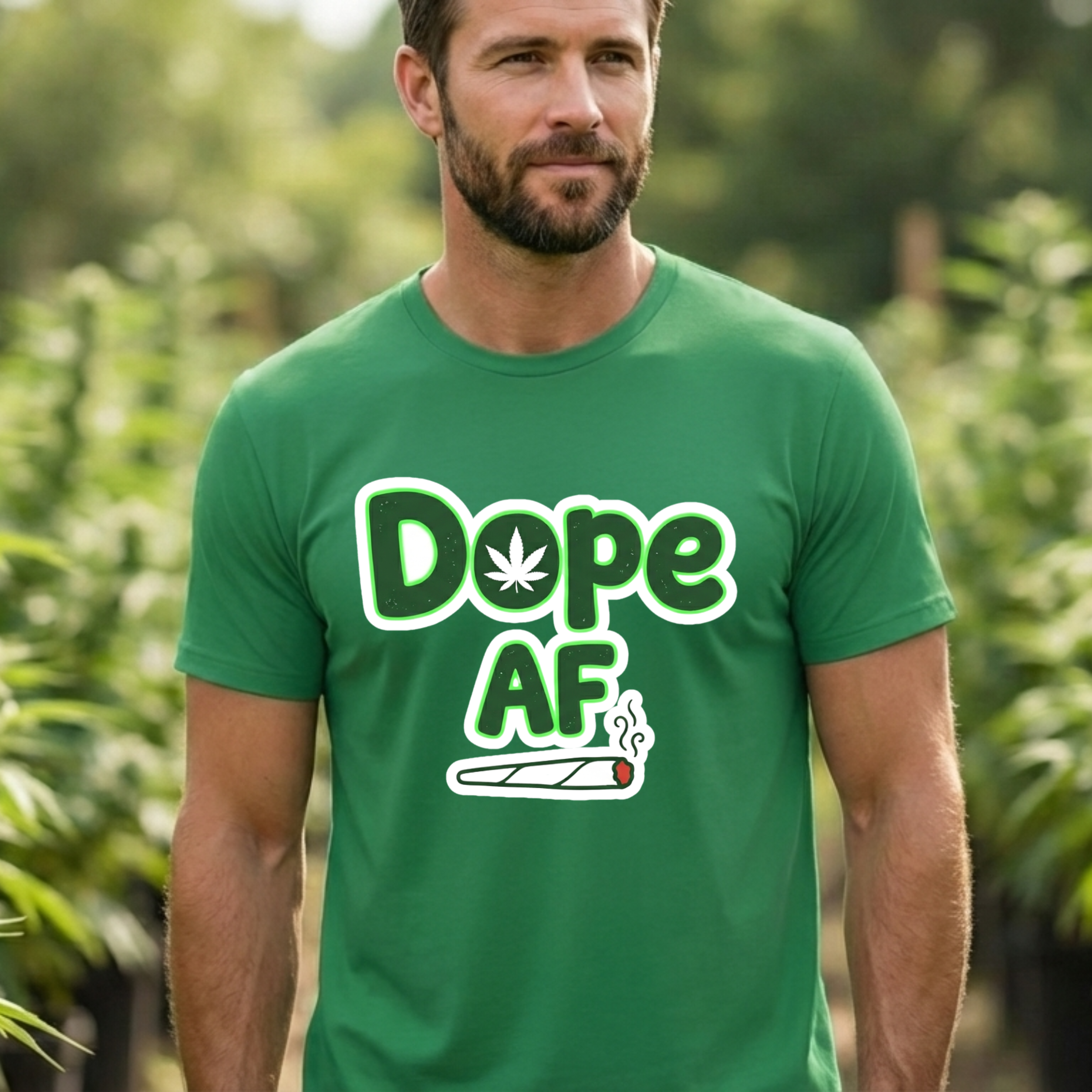 'Dope AF' 420 Graphic Tee