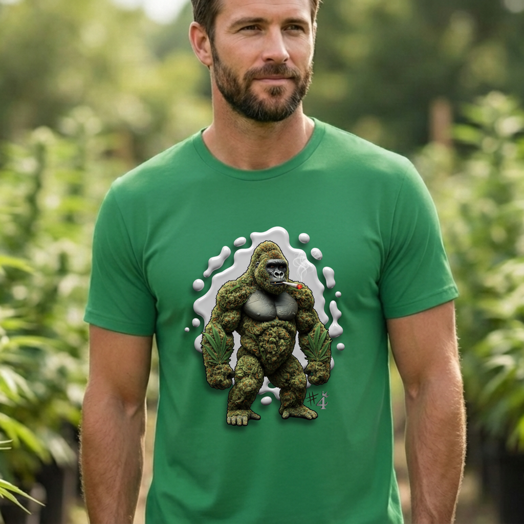 Gorilla Glue Strain T-Shirt | Stoner Graphic Tee