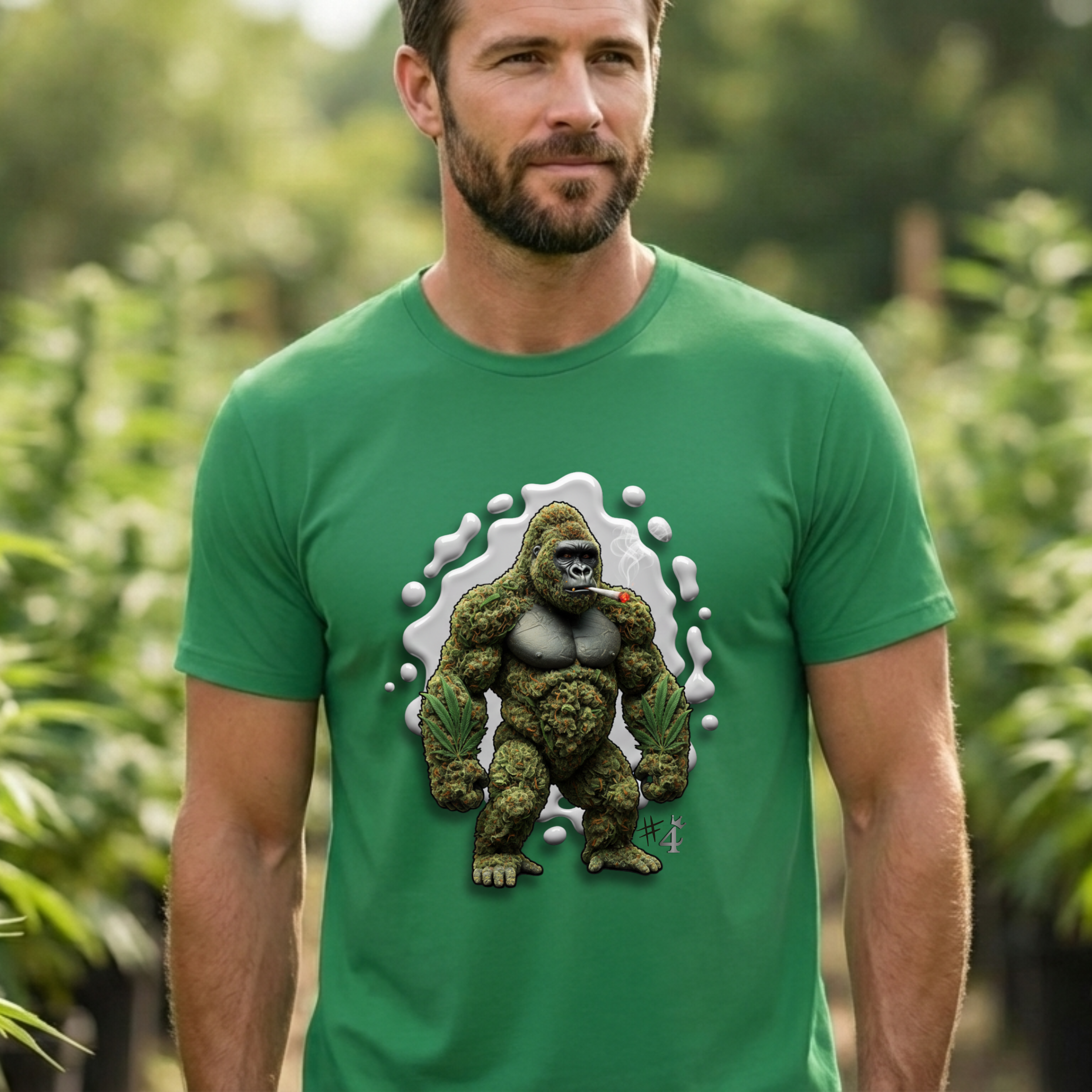Gorilla Glue Strain T-Shirt | Stoner Graphic Tee