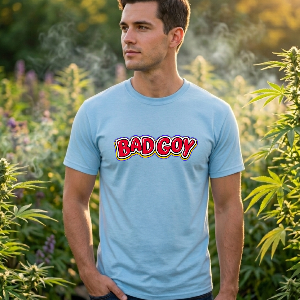 Bad Goy Satire Tee — Goyim Trend Graphic T-Shirt