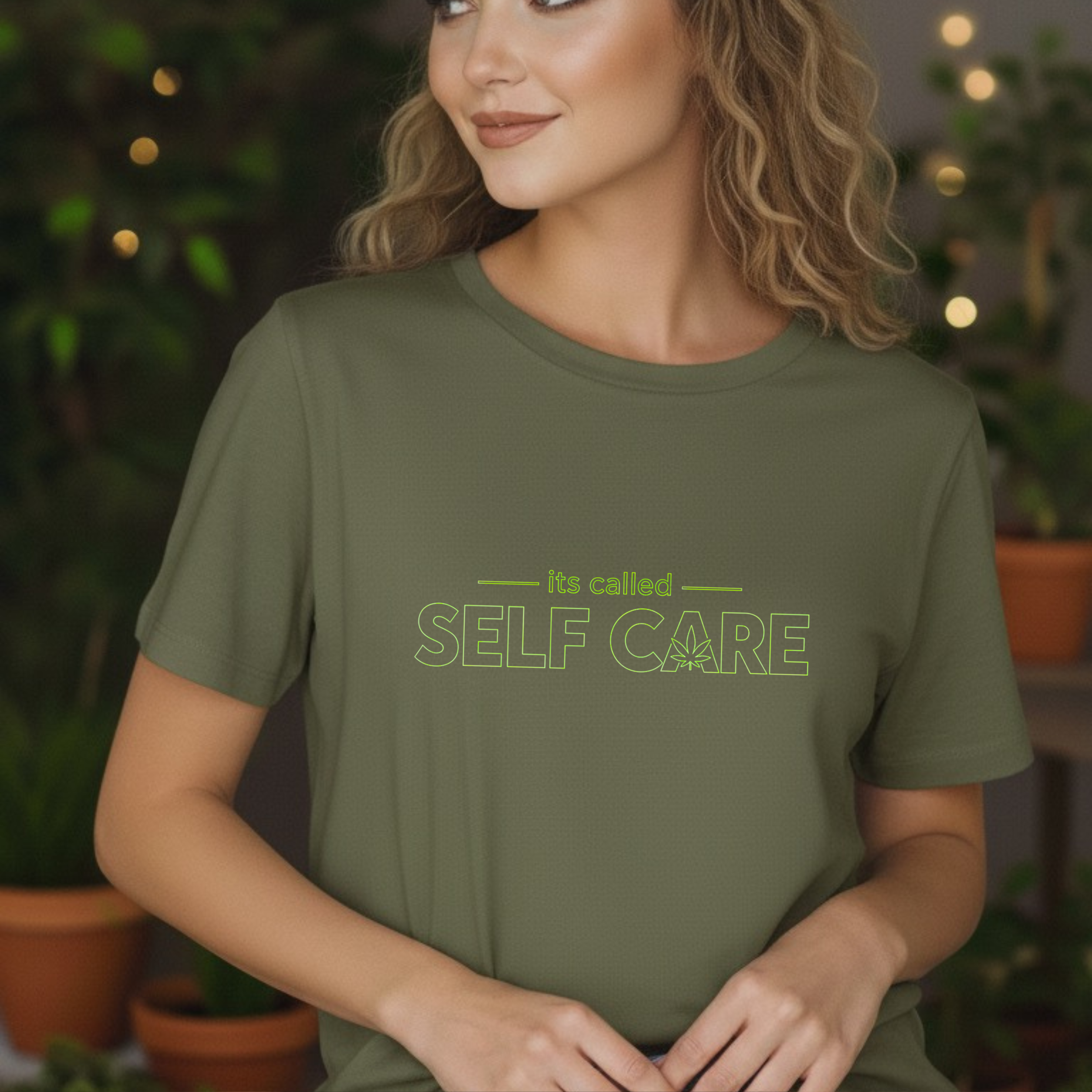 Self Care Tee — "It's Called Self Care" Cannabis Graphic T‑Shirt