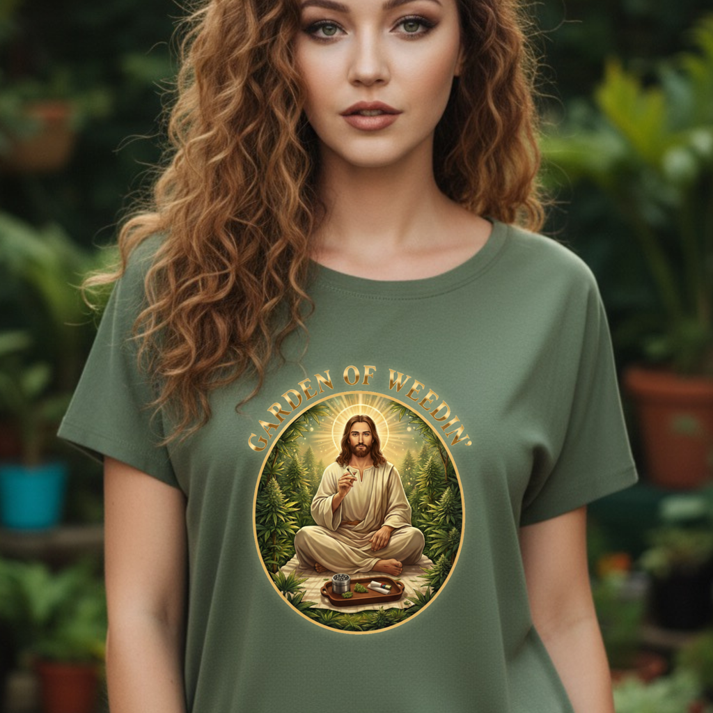 'Garden of Weedin' 420 Spiritual Tee