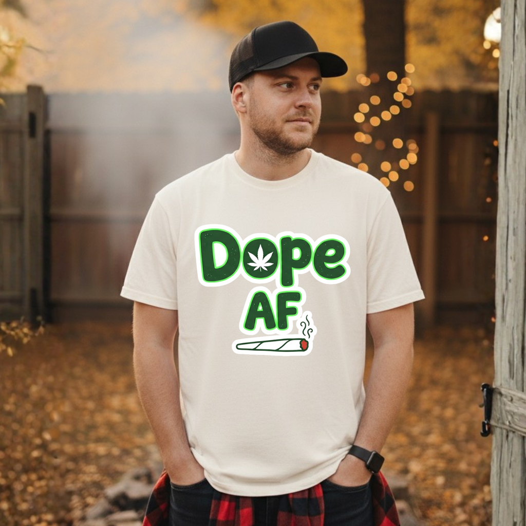 'Dope AF' 420 Graphic Tee
