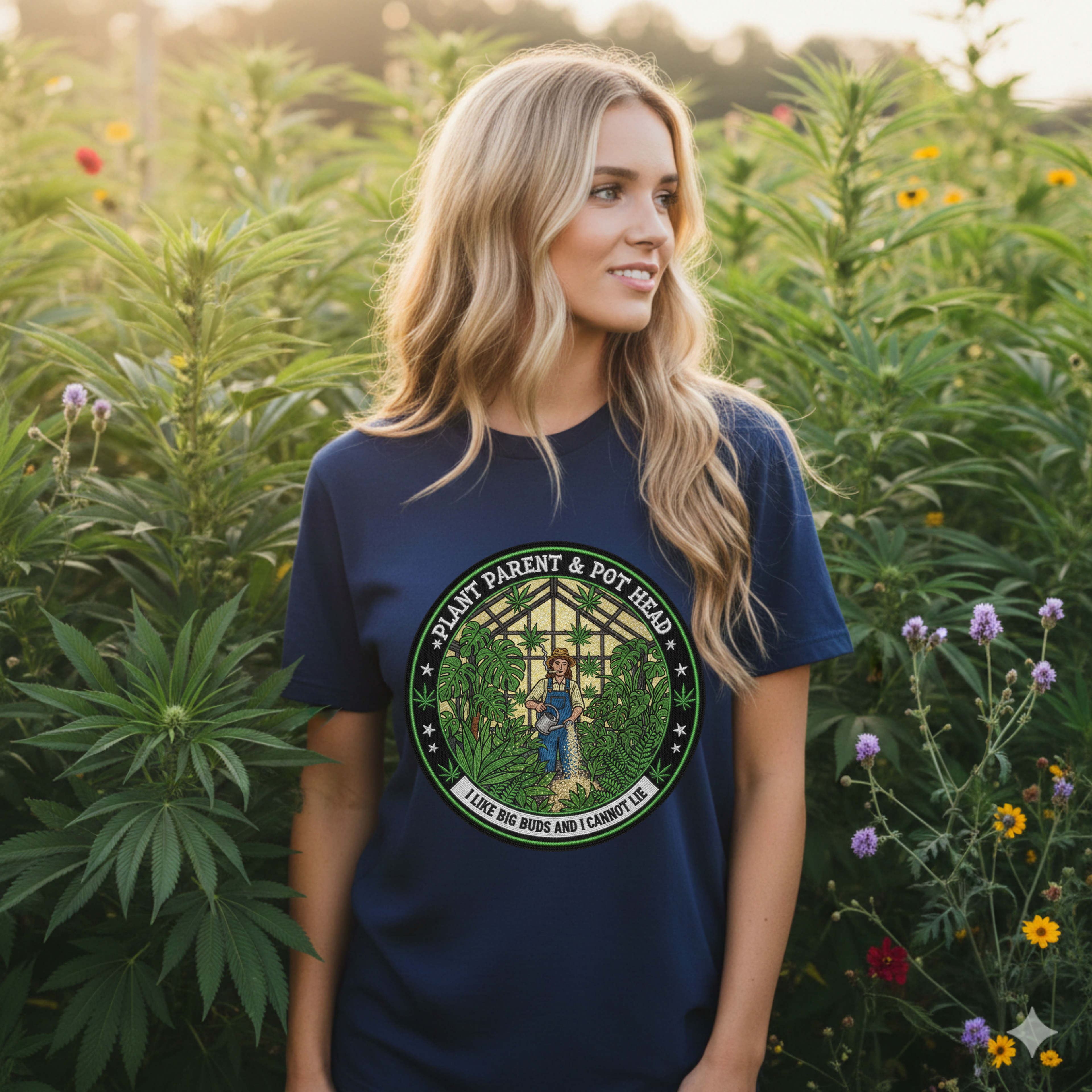 I Like Big Buds Graphic Tee | Funny Plant Parent Stoner Shirt