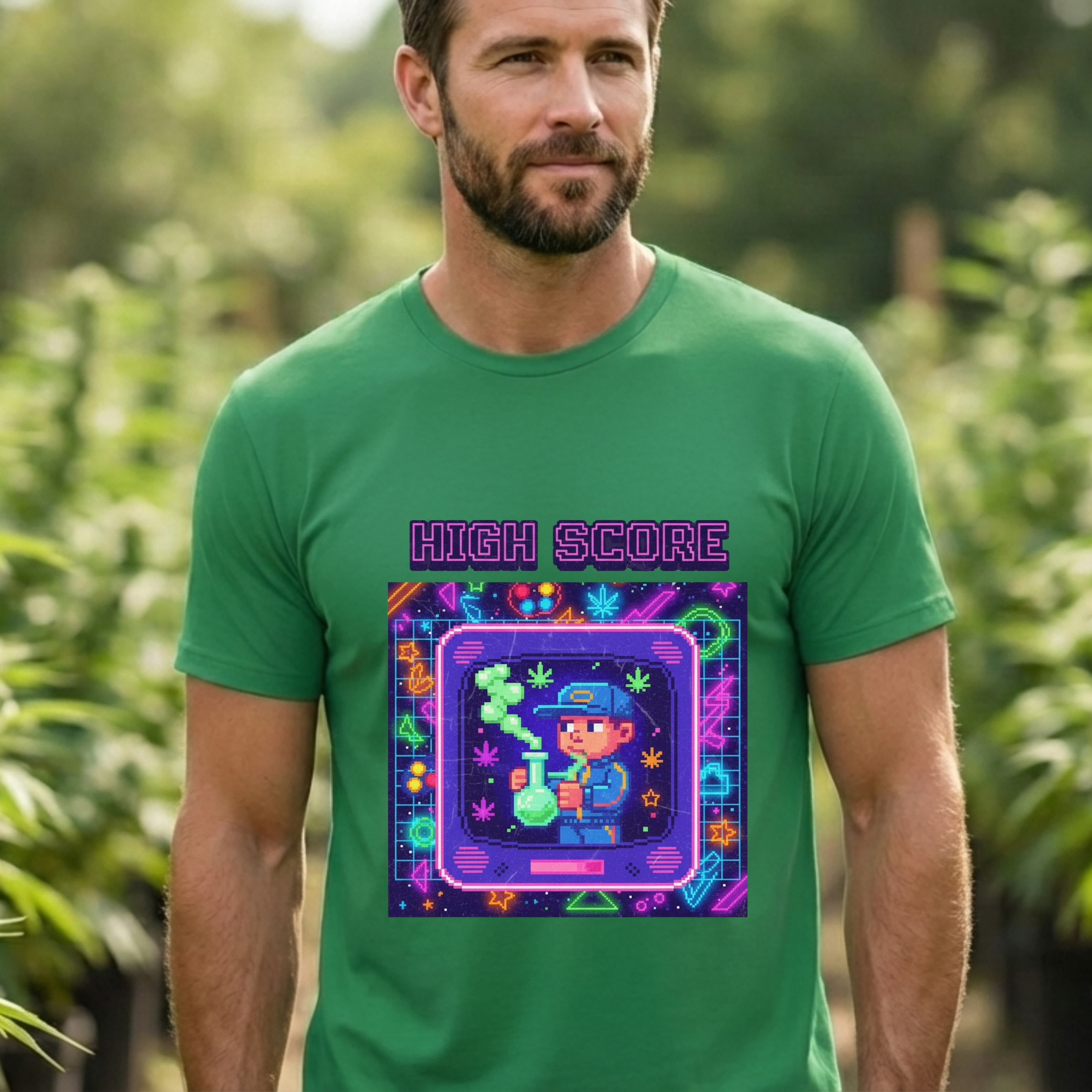 Retro Gamer Unisex Tee, High Score Tee, Video Game Shirt, Gamer Gift, Nostalgic Apparel, Fun Casual Wear