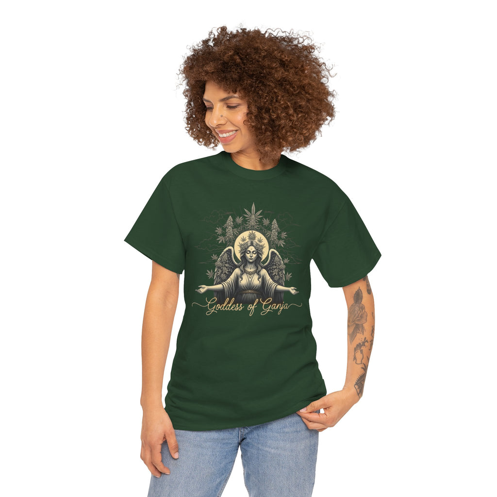 Goddess of Ganja| Vintage Botanical Stoner Tee