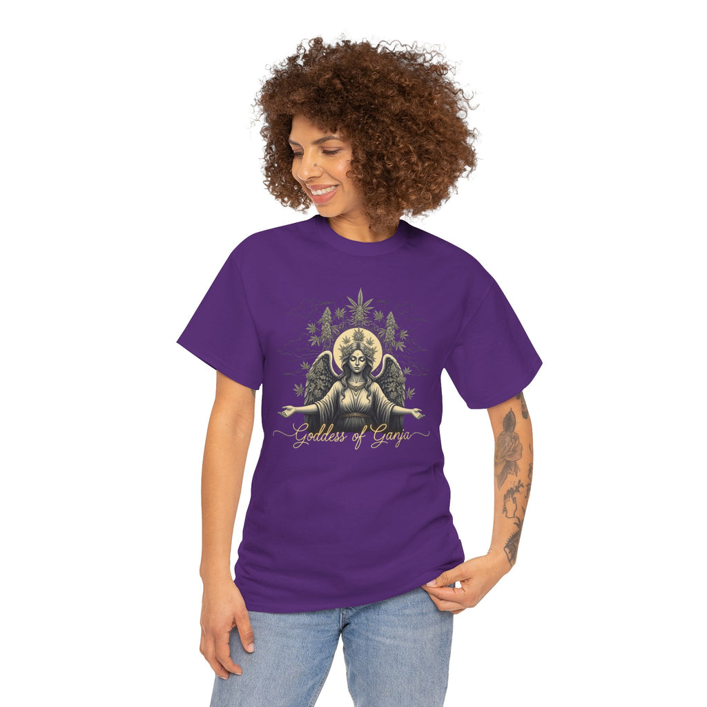 Goddess of Ganja| Vintage Botanical Stoner Tee