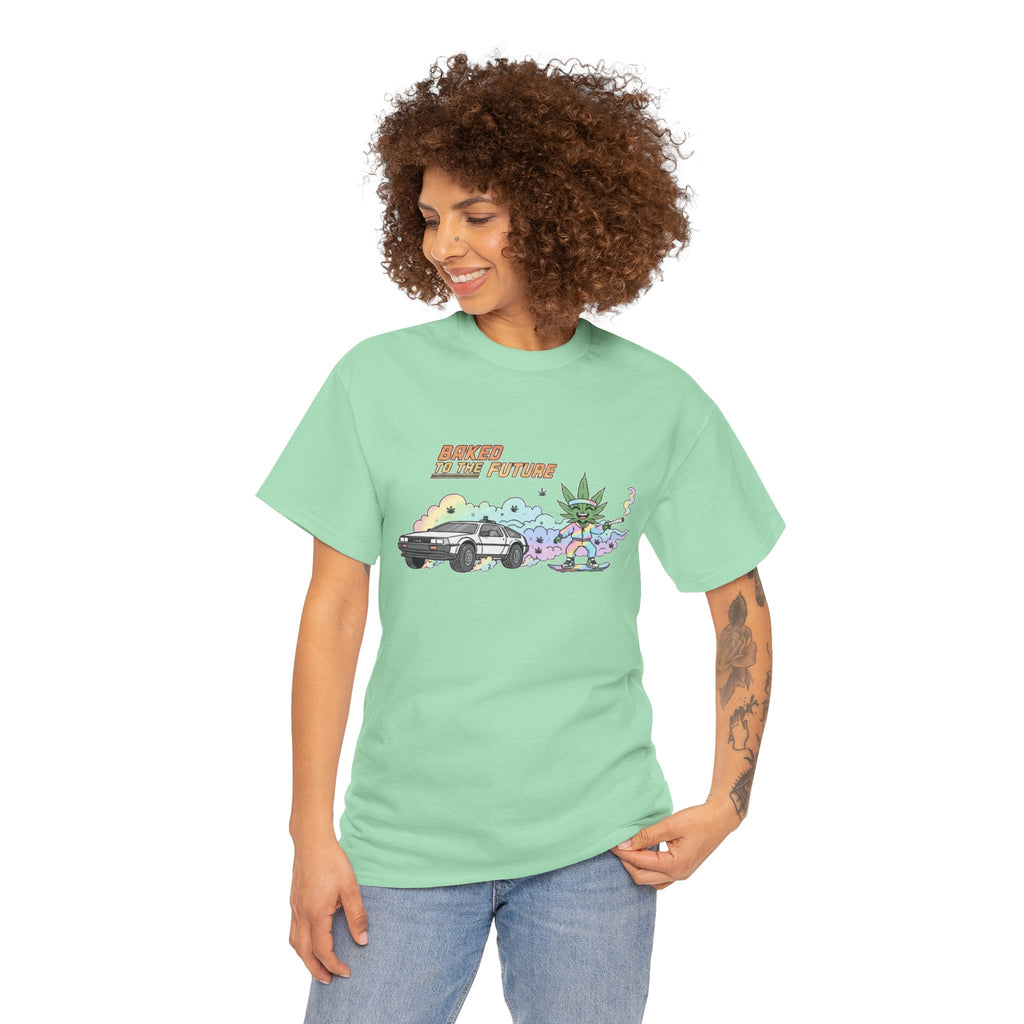 Baked To the Future- Stoner Movie Parody Tee