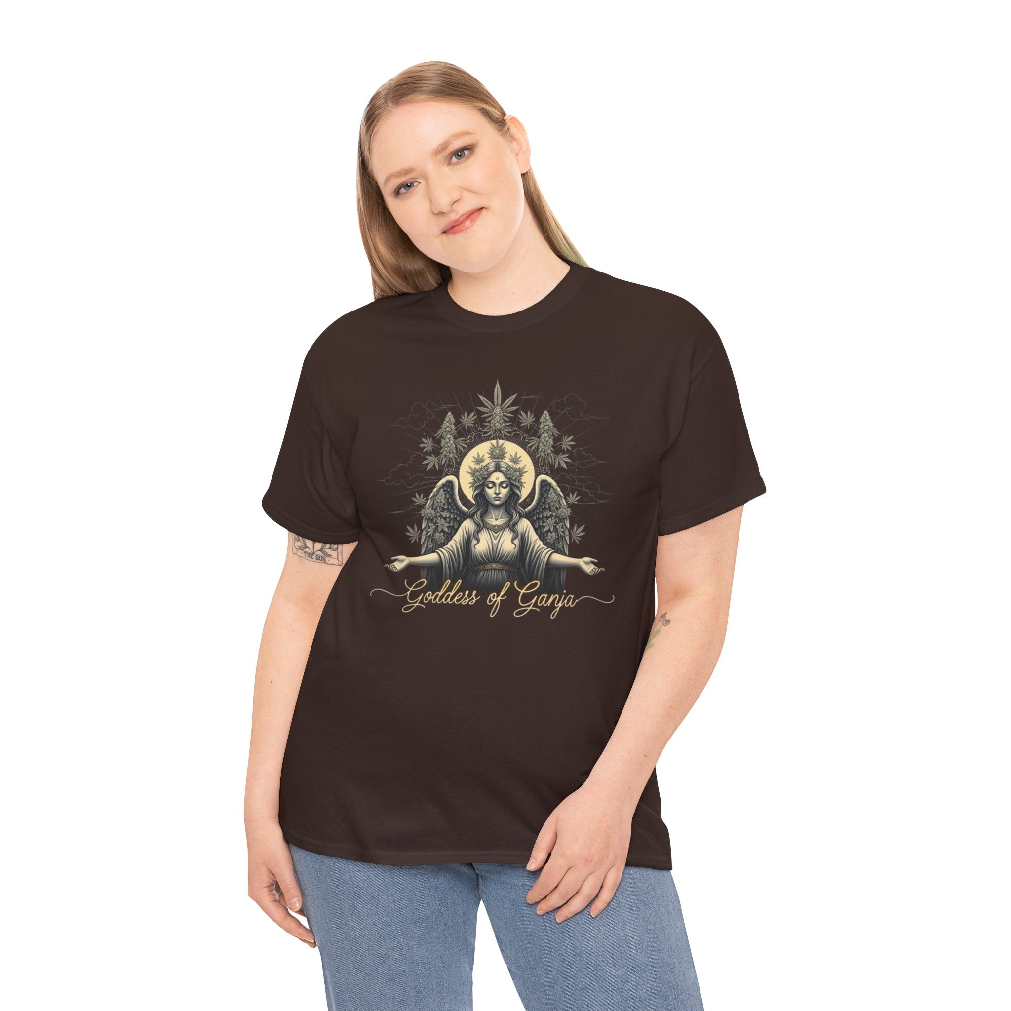 Goddess of Ganja| Vintage Botanical Stoner Tee