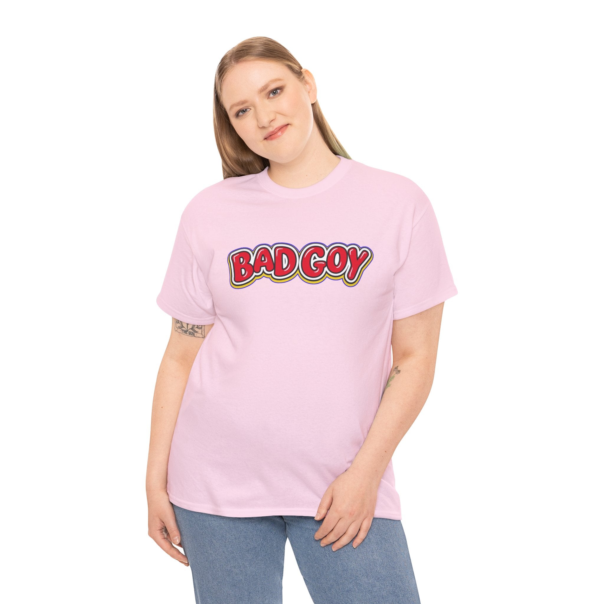 Bad Goy Satire Tee — Goyim Trend Graphic T-Shirt