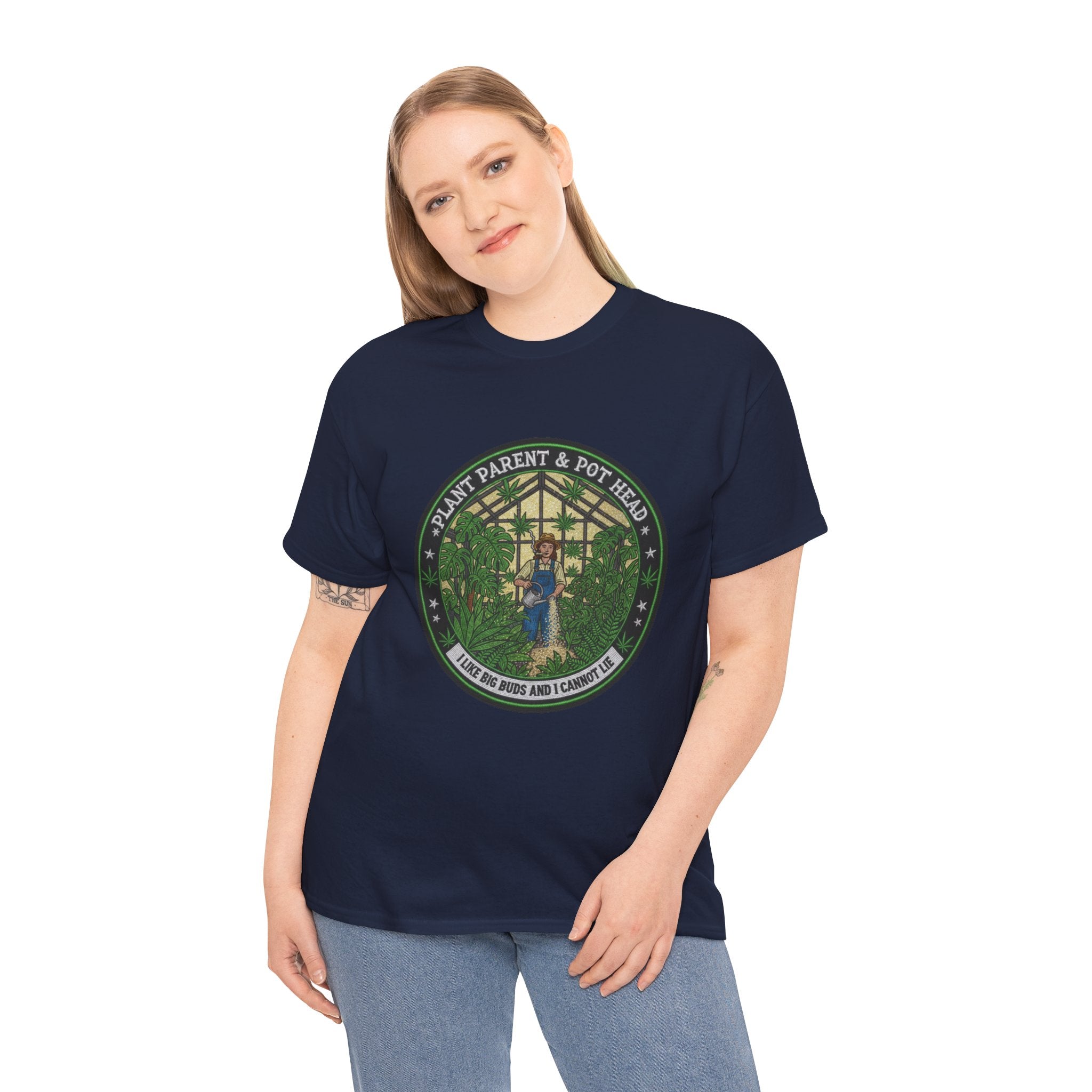 I Like Big Buds Graphic Tee | Funny Plant Parent Stoner Shirt
