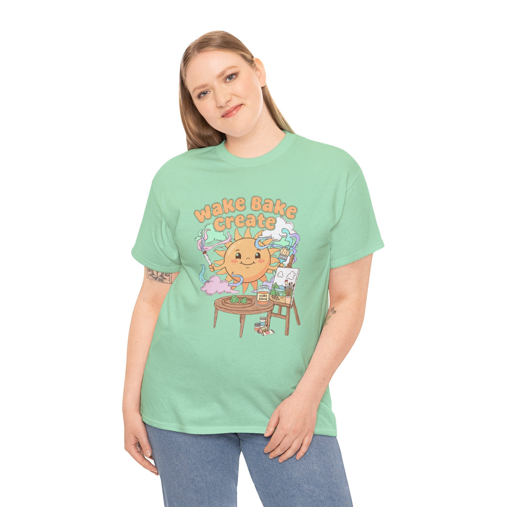 Stoner Artist Tee | Wake & Bake Graphic Shirt