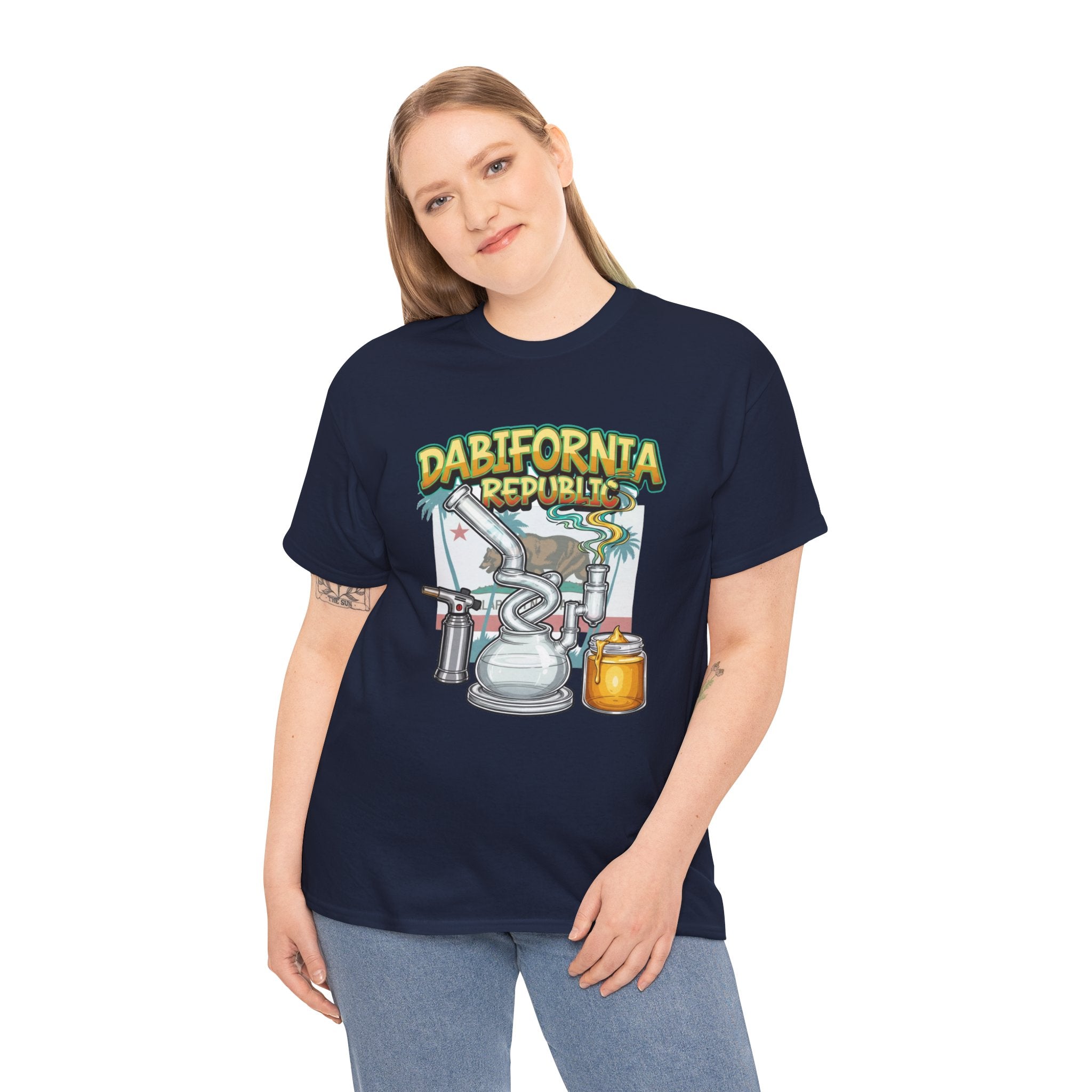 Dab Shirt Cali 420 Vibes Graphic Tee