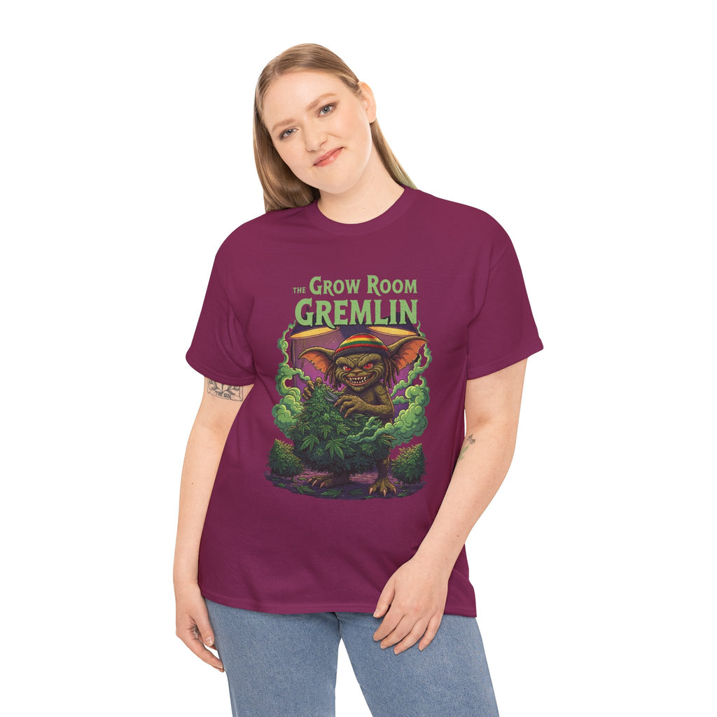 Plant Monster Illustration Grow Room T-Shirt | Stoner Cartoon Nostalgic Tee