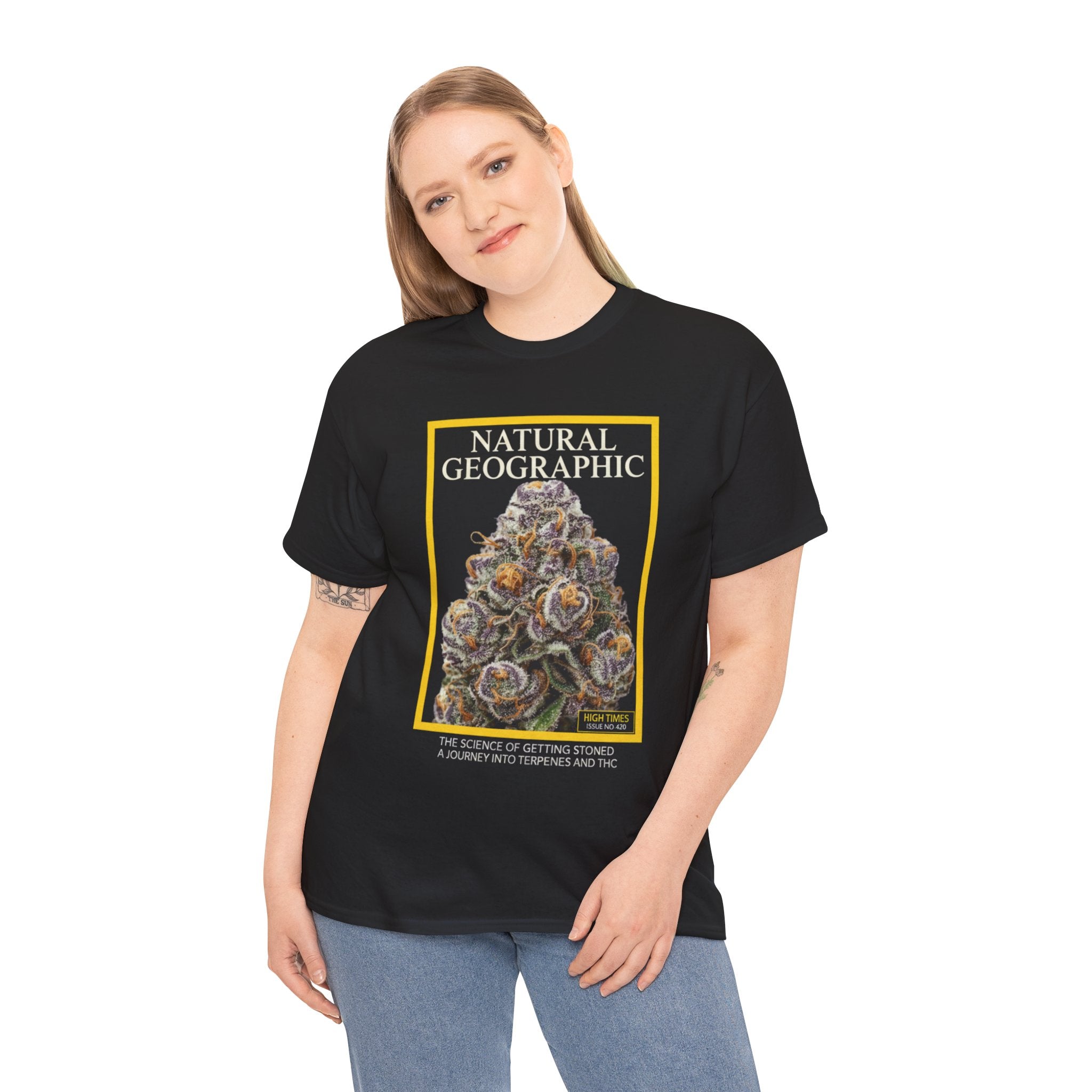 Bud Illustration T-Shirt | Nature Parody Stoner Tee