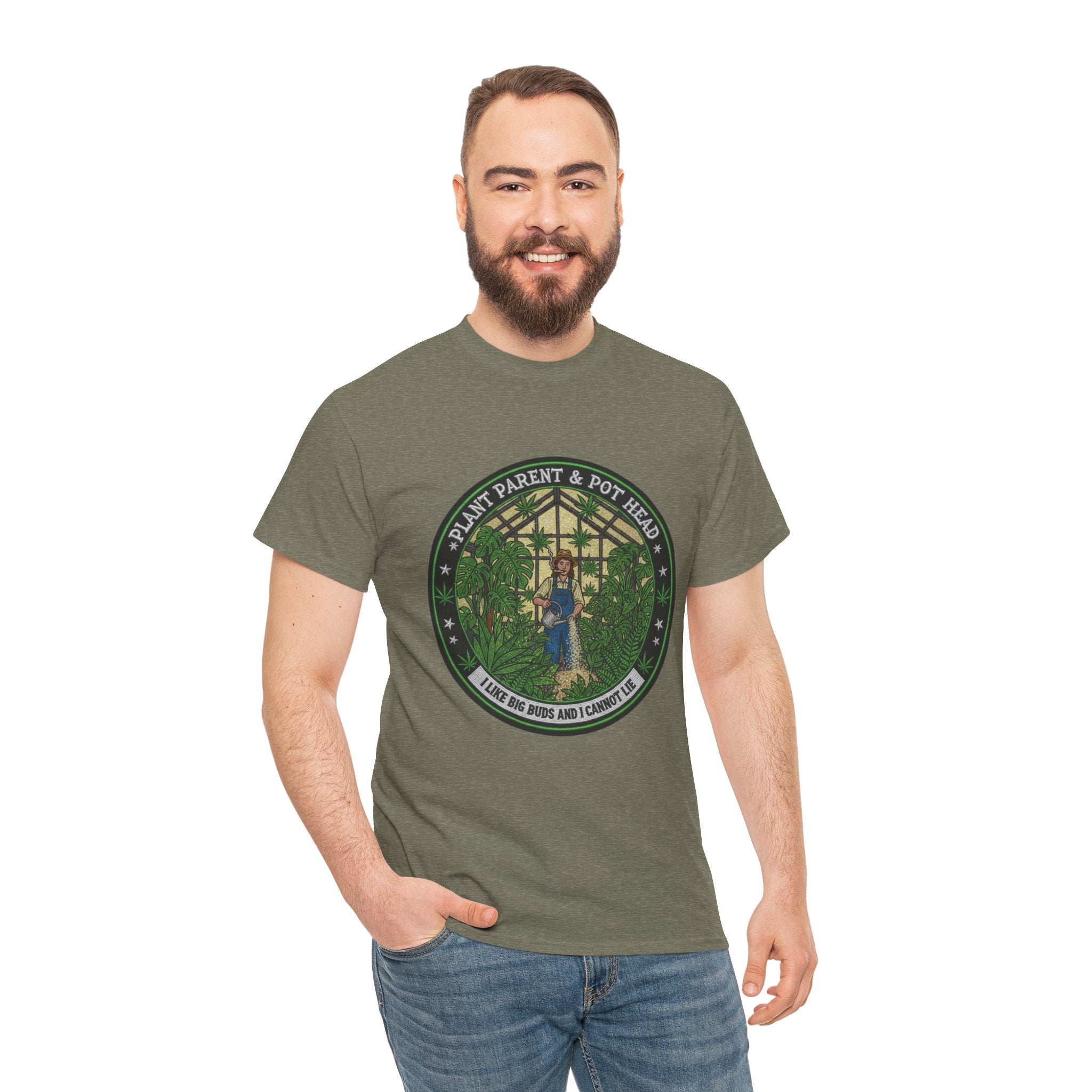 I Like Big Buds Graphic Tee | Funny Plant Parent Stoner Shirt