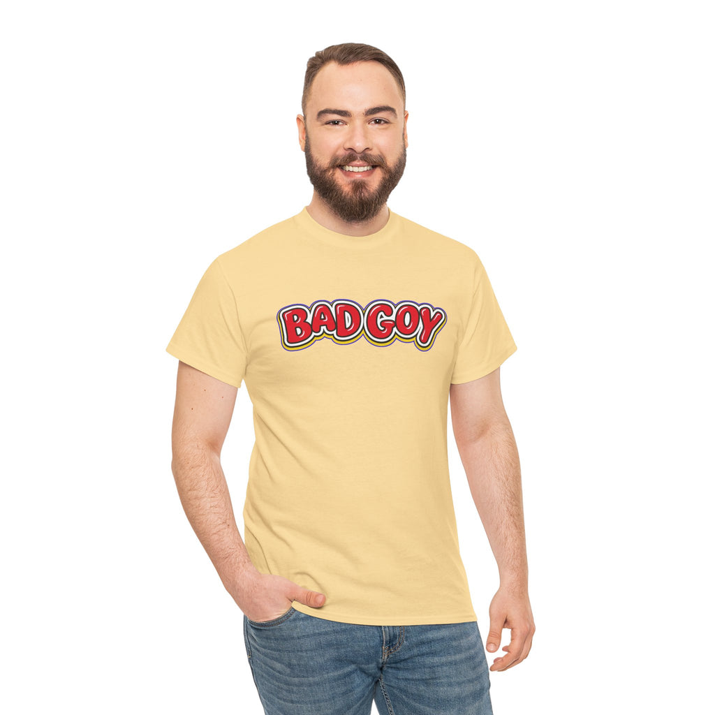 Bad Goy Satire Tee — Goyim Trend Graphic T-Shirt