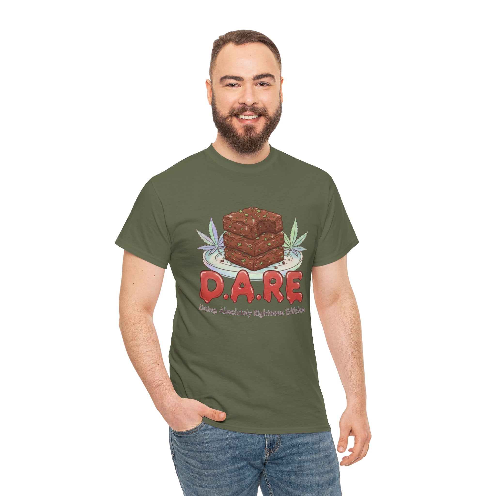 DARE Parody Nostalgic Tee- Funny Stoner Tee