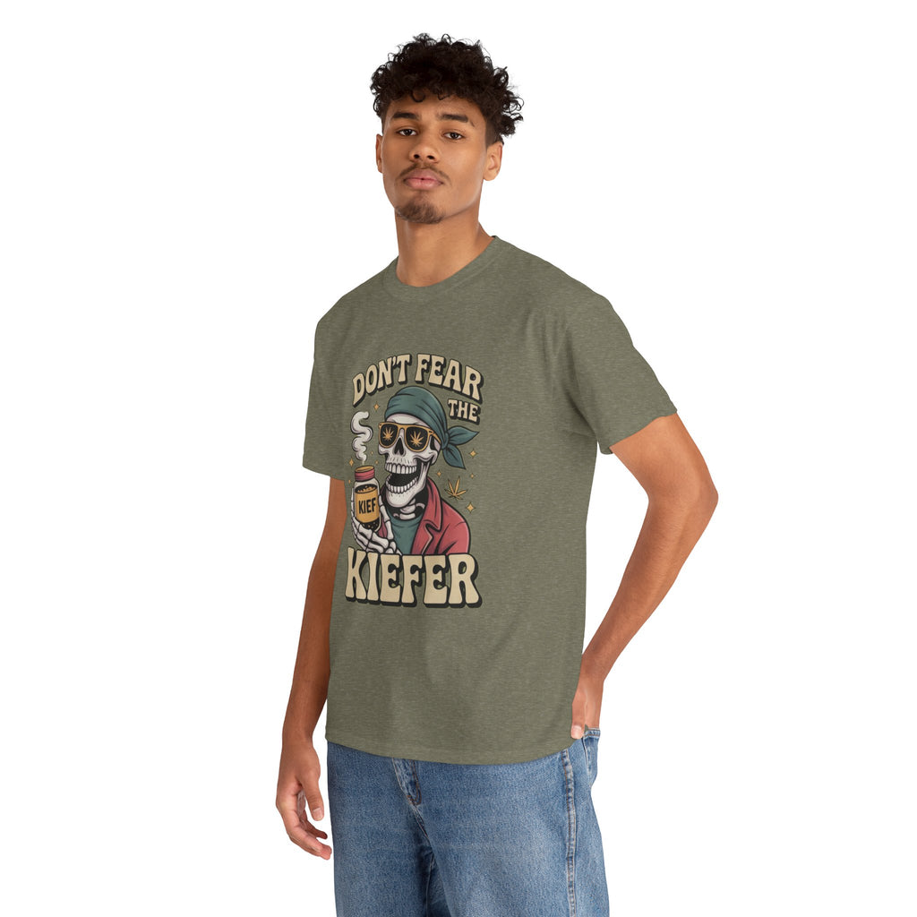 Don’t Fear the Kief Skeleton Tee | Funny Stoner Graphic Shirt