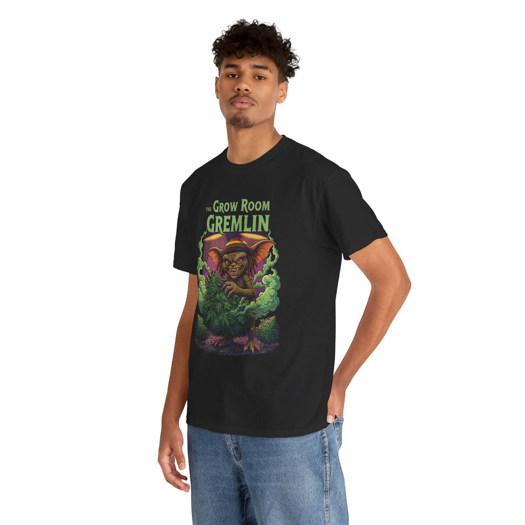 Plant Monster Illustration Grow Room T-Shirt | Stoner Cartoon Nostalgic Tee