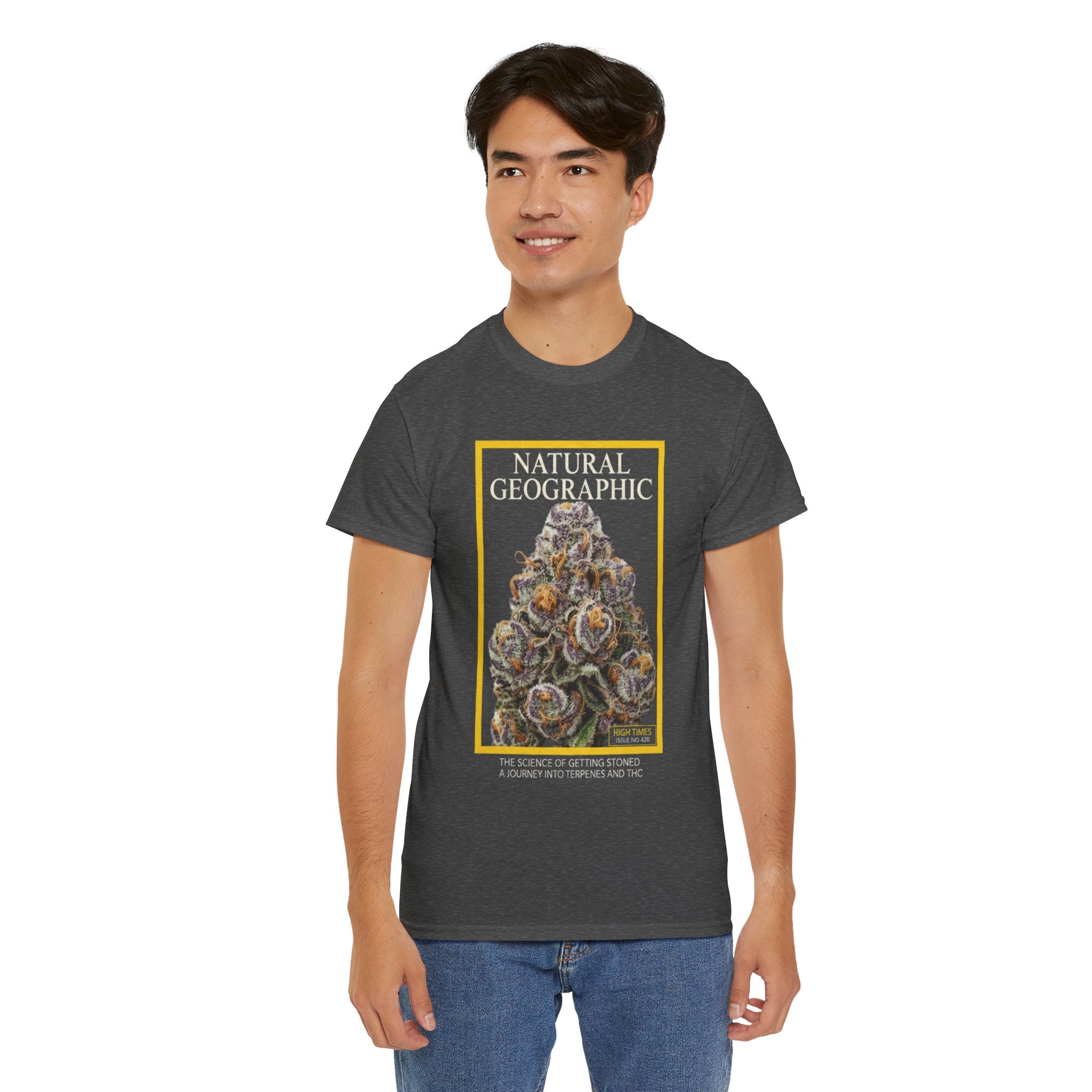 Bud Illustration T-Shirt | Nature Parody Stoner Tee
