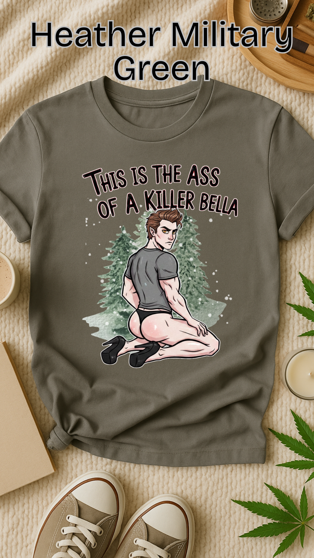 Funny Vampire Movie Parody Ass Graphic Tee | Retro Horror Nostalgia