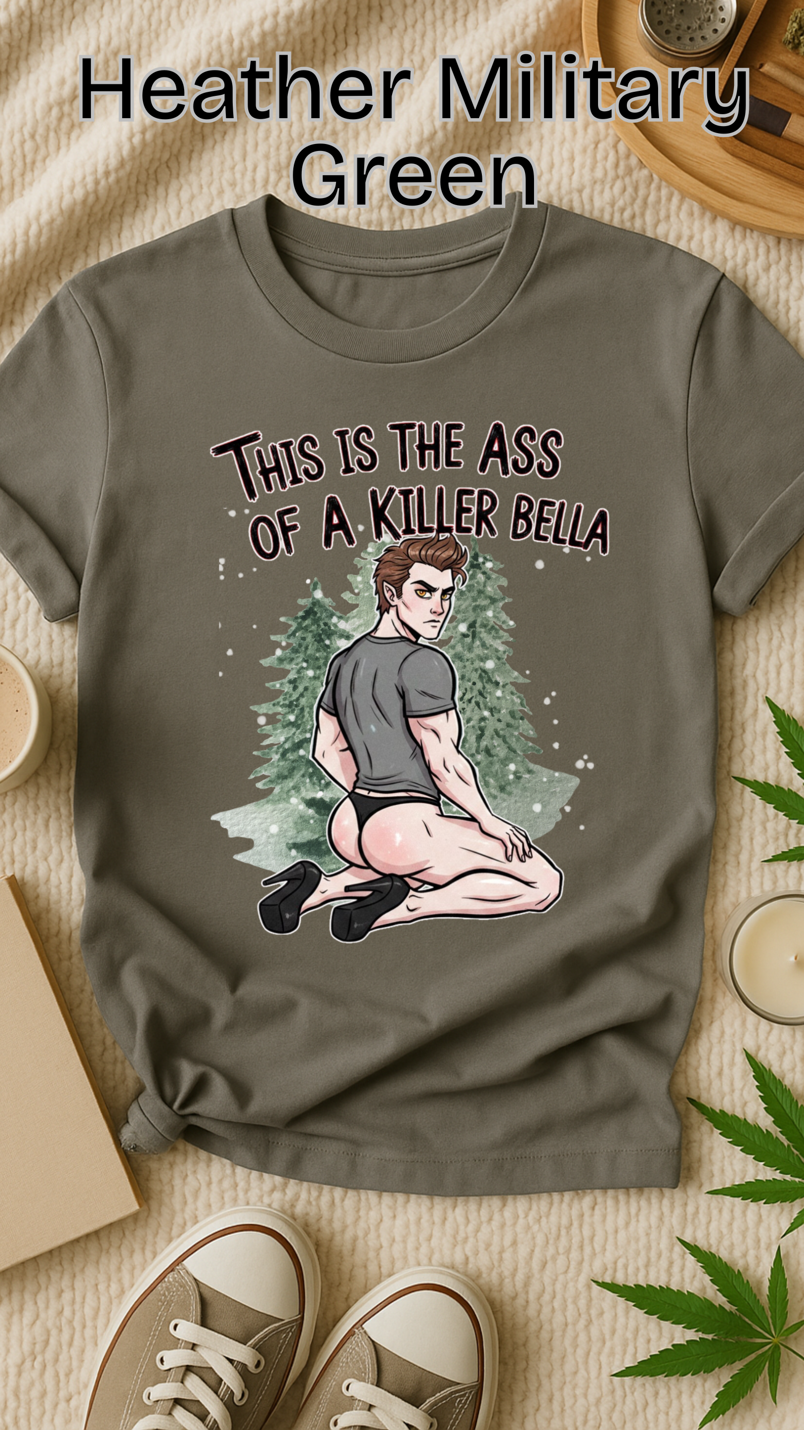 Funny Vampire Movie Parody Ass Graphic Tee | Retro Horror Nostalgia